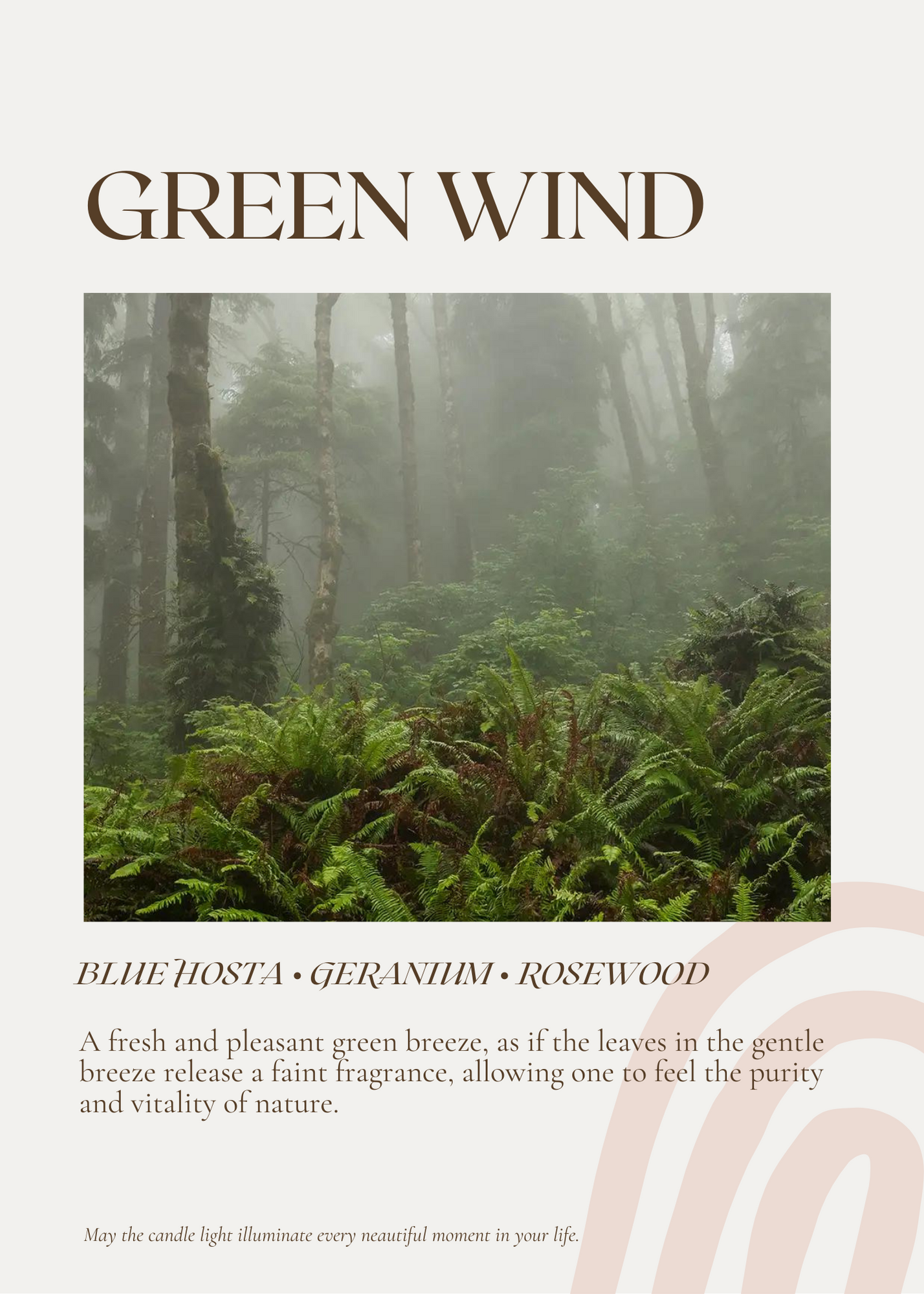 Green Wind Candle
