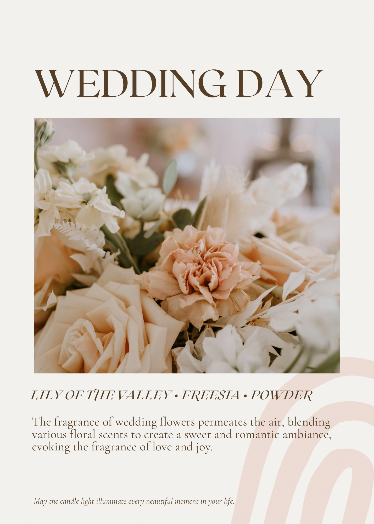 Wedding Day Candle