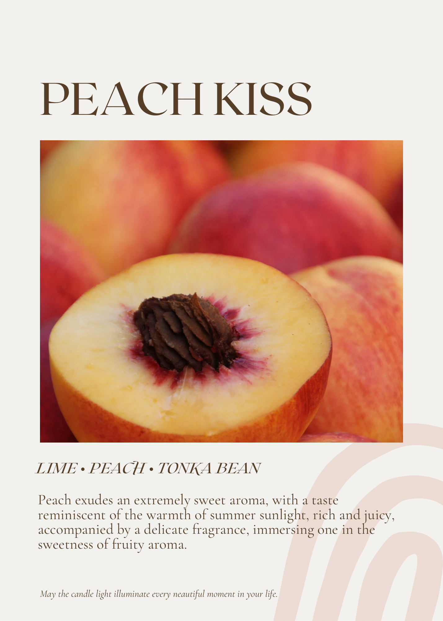 Peach Kiss Candle