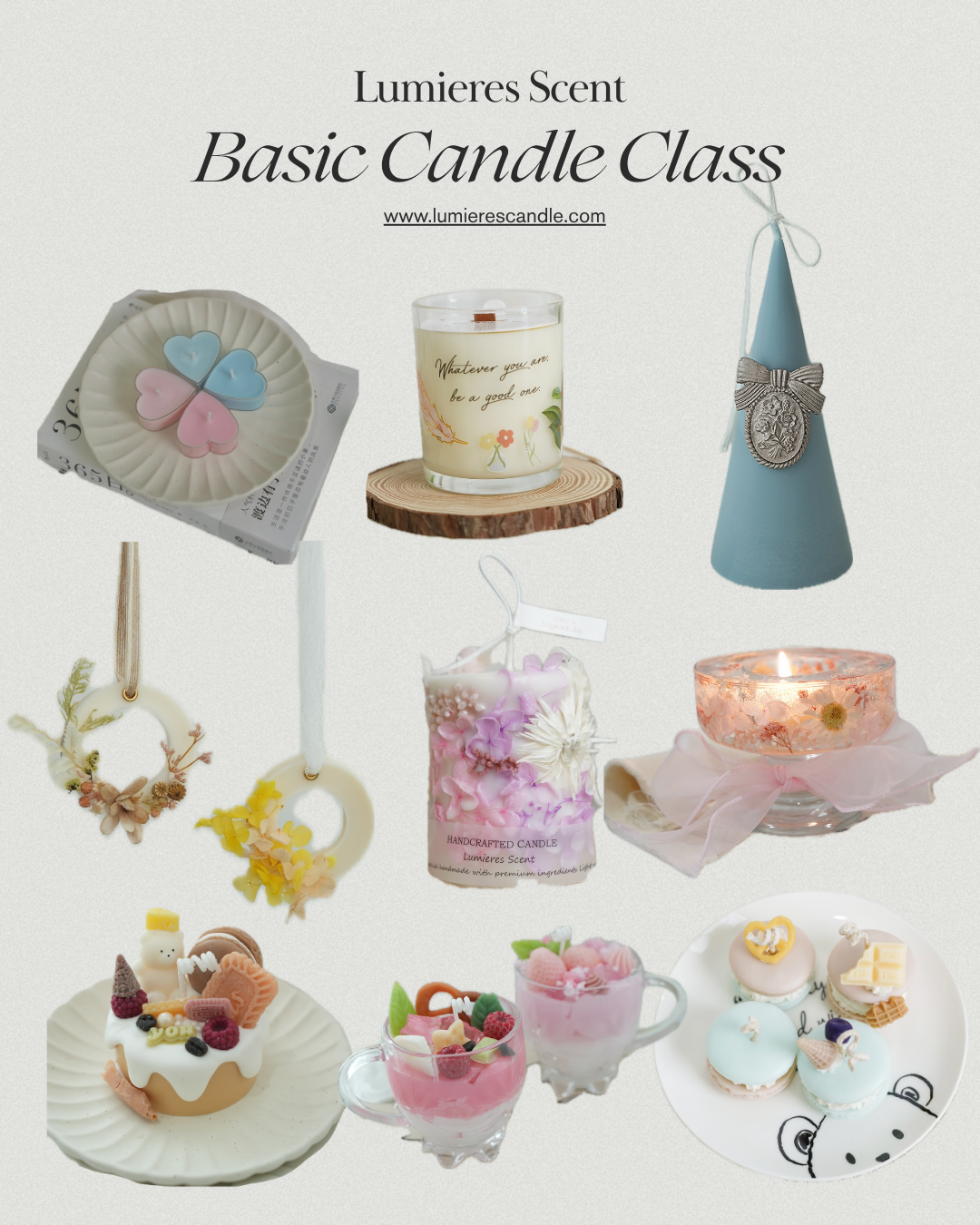 Basic Candle Class: Learn Candle Making from the Ground Up