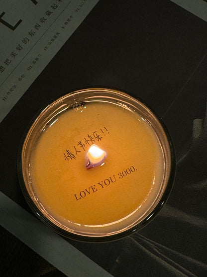 Secret Message Candle