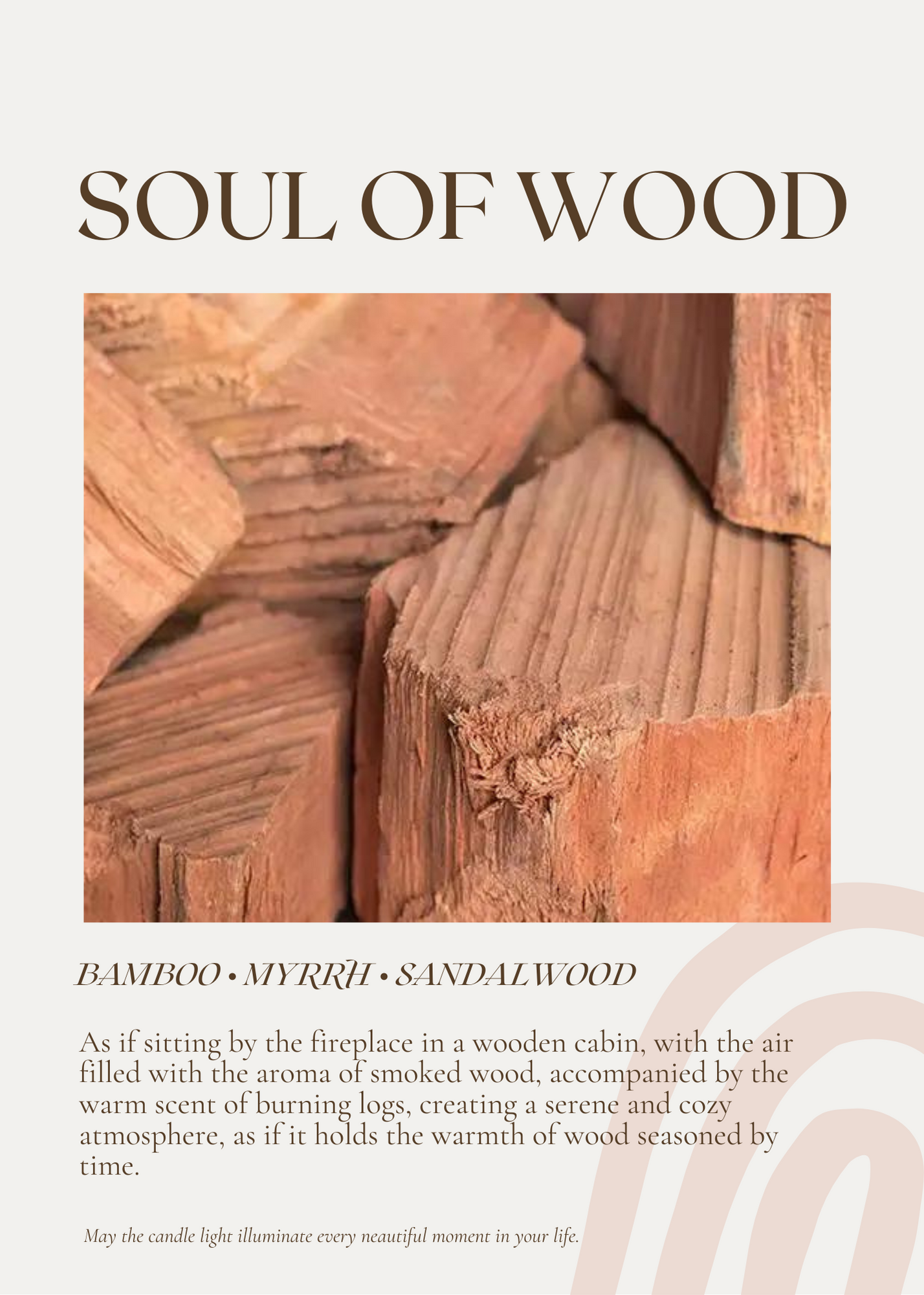 Soul of Wood Candle